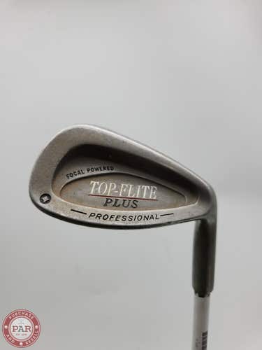 TOP FLITE PLUS PITCHING WEDGE XSTIFF STOCK STEEL 35" GOOD