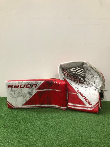 Bauer Supreme M5 Pro Goalie Gloves & Blockers | Intermediate Size (Regular)