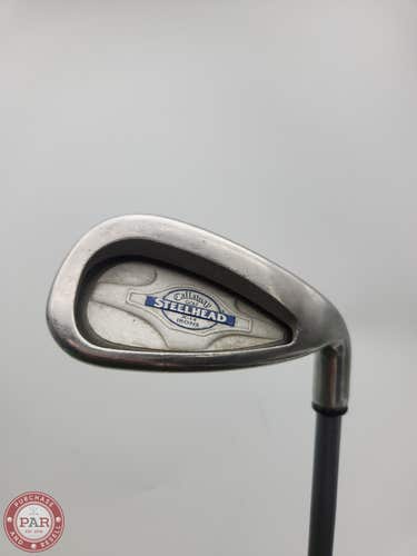 2000 CALLAWAY STEELHEAD X14 9 IRON REG STOCK GRAPHITE 36.75" GOOD