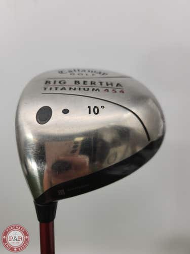 LEFTY CALLAWAY BIG BERTHA TI 454 DRIVER 10* REG CALLAWAY RCH 65W GOOD