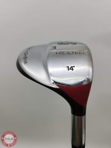 WISHON GOLF 929HS  3 WOOD 14* SENIOR ACCRA 62I M2 GOOD
