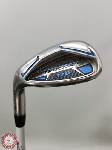LEFTY TOUR EDGE BAZOOKA 370 PITCHING WEDGE UNIFLEX TOUR EDGE BAZOOKA 35" GOOD
