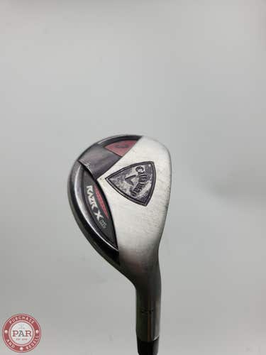 2011 CALLAWAY RAZR X HL 3 HYBRID 21* REG STOCK GRAPHITE 65G GOOD