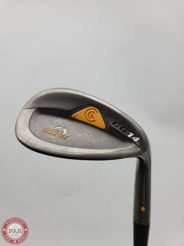 2007 CLEVELAND CG14 BLACK PEARL WEDGE 56*/11 WEDGEFLEX TRACTION 35.25" GOOD