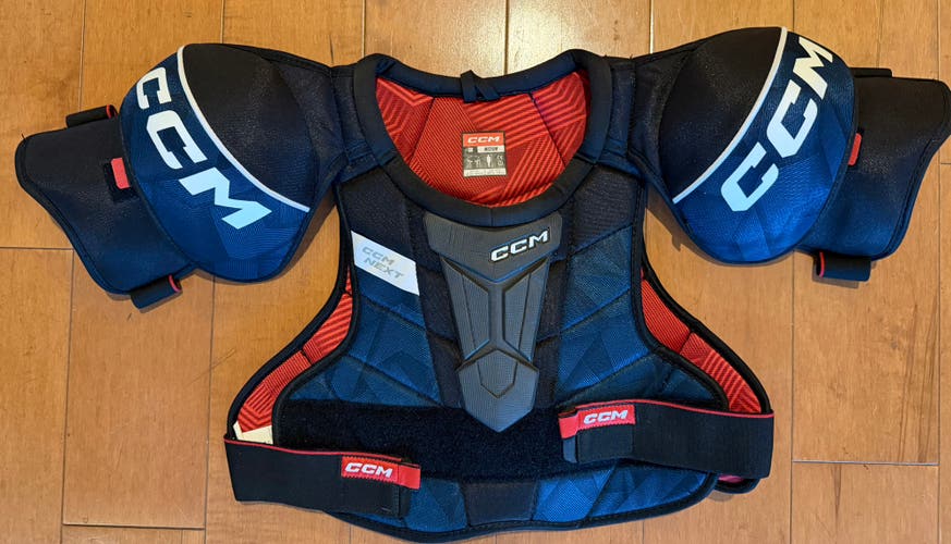 CCM NEXT Senior Medium Hockey Shoulder Pads SR M - Pristine Condition (Used)