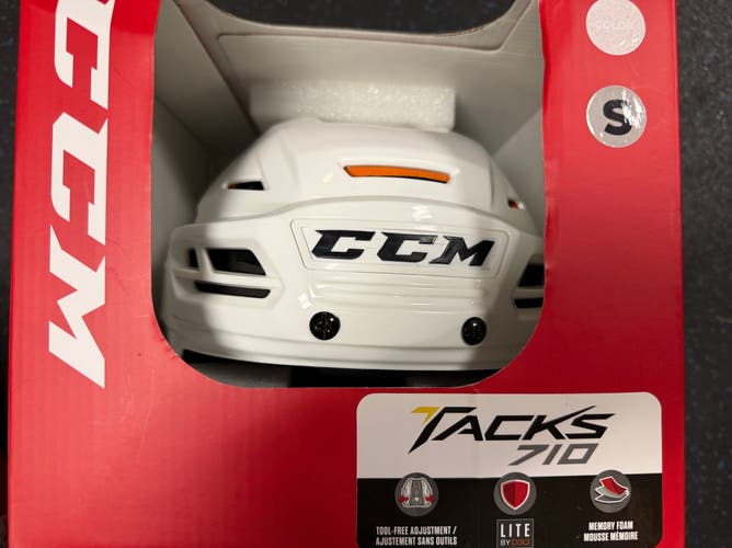 Small CCM Tacks 710 Helmet (New)