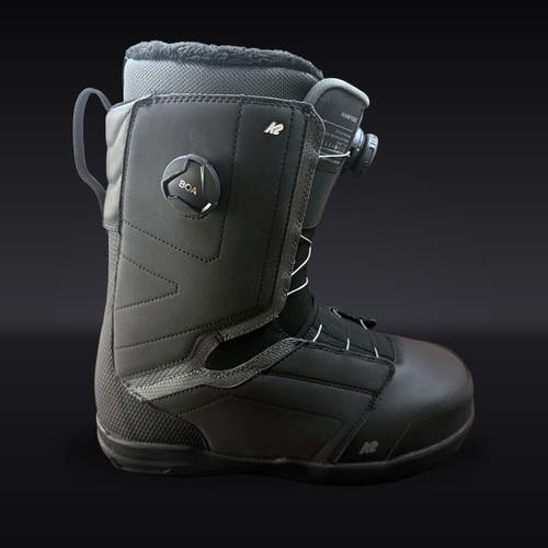 NEW K2 Men's Hanford Snowboard Boots (2024) - Size US 8.0 / Black