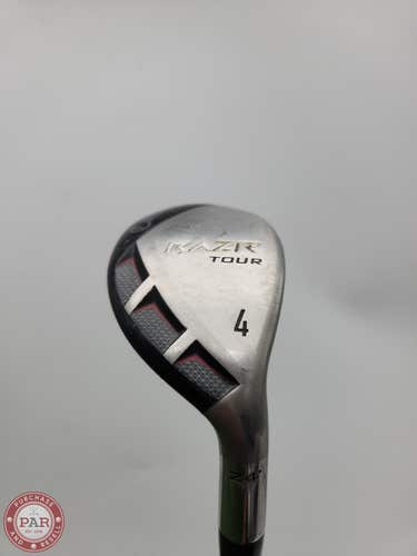 2011 CALLAWAY RAZR X TOUR 4 HYBRID 24* REG STOCK GRAPHITE 70G GOOD