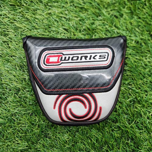 ODYSSEY O WORKS MALLET PUTTER HEADCOVER VERYGOOD
