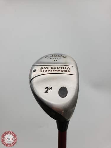2007 CALLAWAY BIG BERTHA HEAVENWOOD 2 HYBRID 17* FIRM RCH 75W GOOD