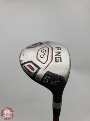 2013 PING G15 5 WOOD 18.5* STIFF TFC 149 GOOD