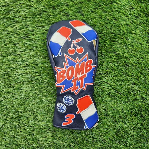 NEW CMC DESIGN RED WHITE AND BLUE POPSICLE FAIRWAY BRANDNEW