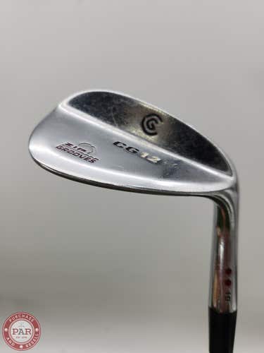 2007 CLEVELAND CG12 CHROME WEDGE 52*/10 WEDGEFLEX CG TRACTION  35.5" GOOD