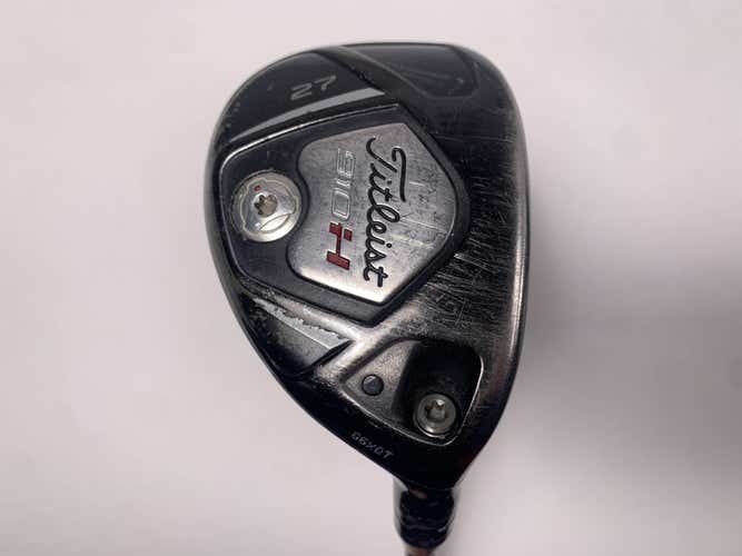 Titleist 910 H 6 Hybrid 27* Mitsubishi Rayon Bassara 50 HYB HI 50g Ladies RH