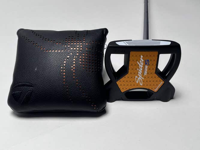 TaylorMade Spider Tour S Black Long Broomstick Putter 46" Mens RH HC