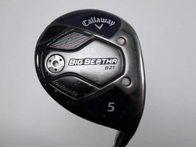 Callaway Big Bertha B21 5 Fairway Wood 18* RCH 55g Senior Graphite Mens RH