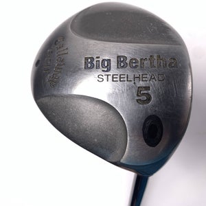 Callaway Steelhead 5 Fairway Wood 18* RCH 99 Firm Graphite Mens RH