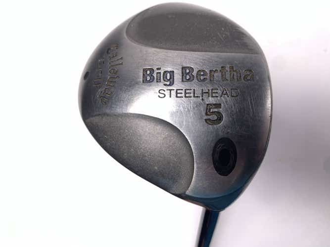 Callaway Steelhead 5 Fairway Wood 18* RCH 99 Firm Graphite Mens RH