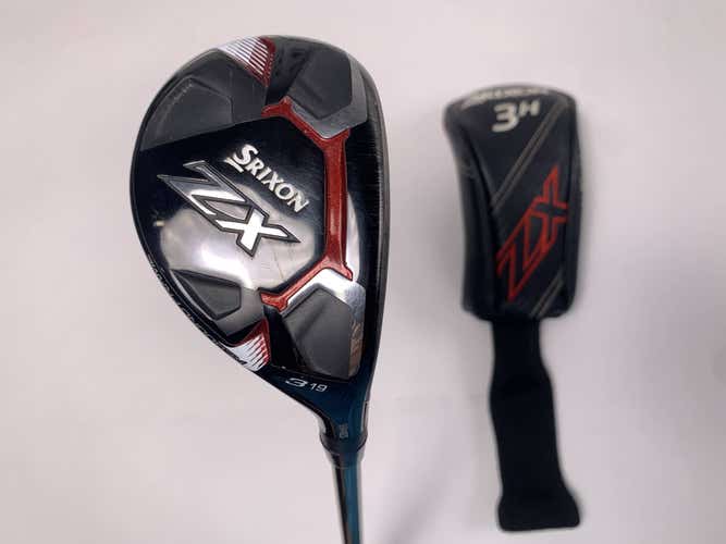Srixon ZX 3 Hybrid 19* UST Mamiya Recoil ES 85 F4 Stiff Graphite Mens RH HC