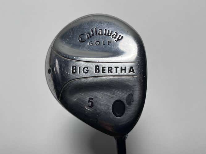 Callaway Big Bertha 2004 5 Fairway Wood 18* Big Bertha Gems 55 55g Ladies RH