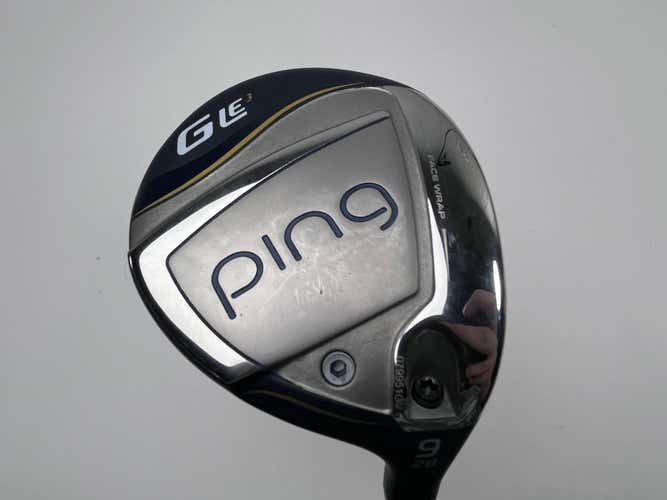 Ping G LE 3 9 Fairway Wood 28* ULT 250 Ladies Graphite Womens RH Undersize Grip