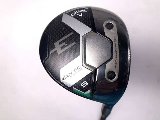 Callaway Elyte Max Fast 5 Fairway Wood 19* Vanquish 4 R2 Senior RH