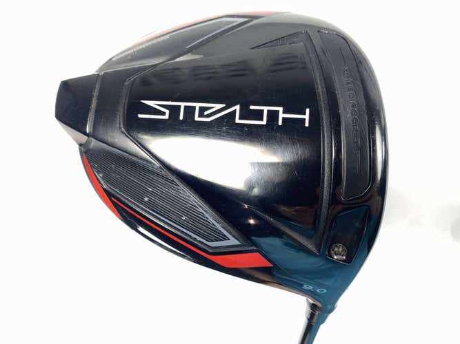 TaylorMade Stealth Driver 9* HZRDUS Smoke RDX Red 6.5 60g Extra Stiff RH