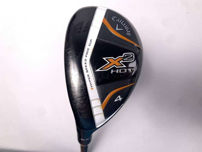 Callaway X2 Hot 4 Hybrid 22* 65g Stiff Graphite Mens LH