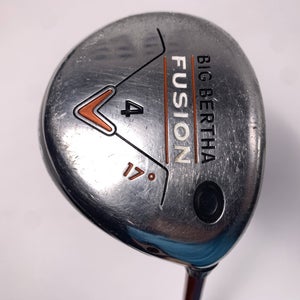 Callaway Big Bertha Fusion 4 Fairway Wood 17* Aldila NVS Orange 55g Regular RH