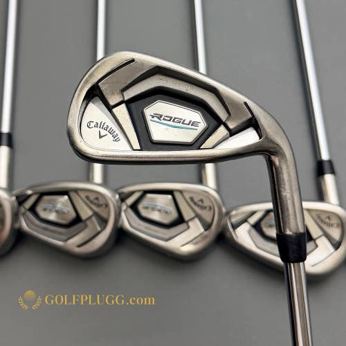 Callaway Rogue Iron Set 5-AW / XP Steel, Stiff (94)