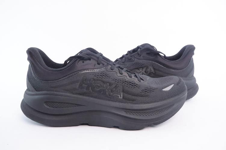 Hoka One One Bondi 9 Running Shoes Mens Size 10.5D Triple Black 1162011BBLC #52