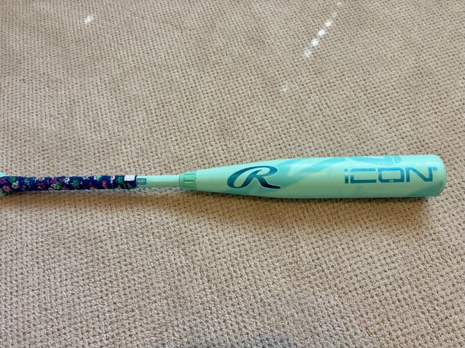 2026 Rawlings Icon Composite USSSA Certified Bat (-8) 22 oz 30" (Used)