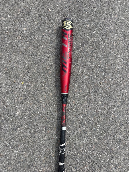 Louisville Slugger Red Meta Composite BBCOR Certified Bat (-3) 30 oz 33" (Used)