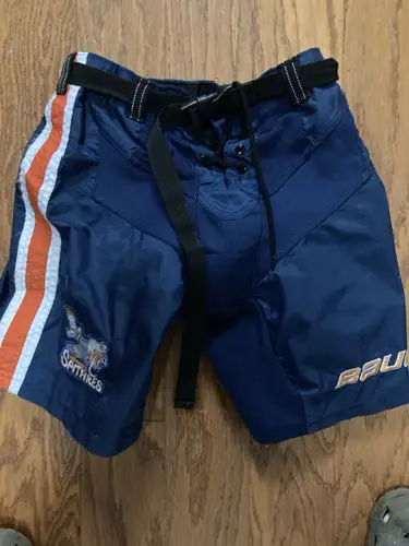 Spitfires Bauer Youth Kids Size Junior Medium Hockey Pants Shell Or Covers