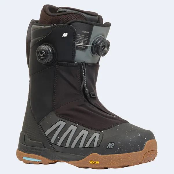 NEW K2 Men's Orton Snowboard Boots (2025) - Size US 8.5 / Black