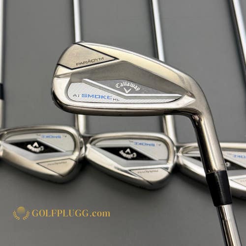Callaway Paradym Ai Smoke HL Iron Set 4-PW / KBS Steel, Stiff (255)