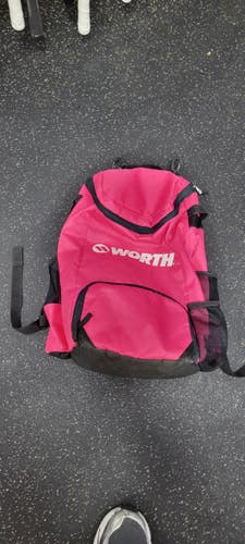 Used Worth BACKPACK BB/SB Player Backpack Pink 11497-S000160630