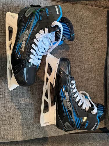 Bauer GSX Hockey Goalie Skates Senior - 9 D