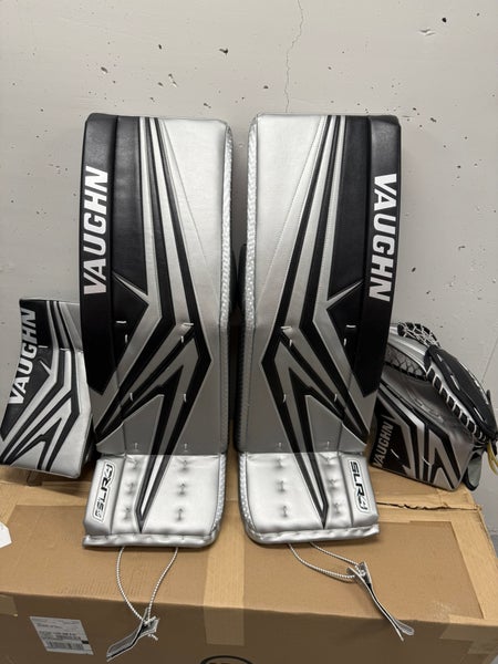 34" +2” 2025 Vaughn SLR4 Pro Carbon Full Set (New) never seen the ice with matching custom ProLaces.