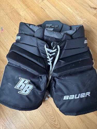 Junior Large Bauer Elite Hockey Goalie Pants (Used)