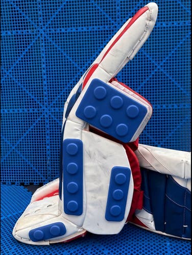 Goalie Sliders - Junior BLUE