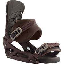 Large Burton MALAVITA EST LETHER Snowboard Bindings (New)