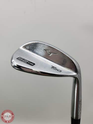 MIZUNO T20 SATIN CHROME WEDGE 52*/9 STIFF KBS S-TAPER 125 35.25" GOOD