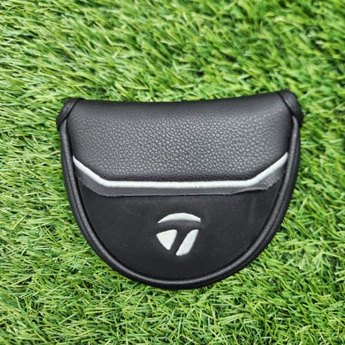 TAYLORMADE BLACK TP RESERVE MALLET PUTTER HEADCOVER VERYGOOD
