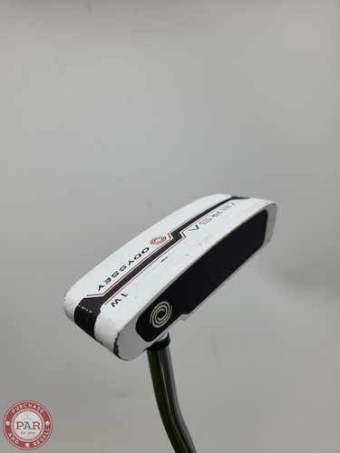 2013 ODYSSEY VERSA 1 WIDE WHITE BLACK WHITE PUTTER 35.5" GOOD