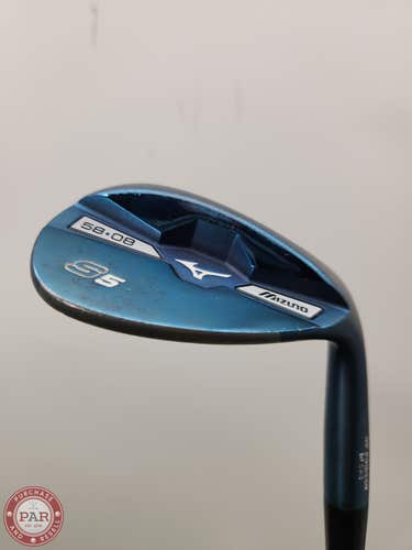 2015 MIZUNO S5 BLUE ION WEDGE 58*/8 WEDGEFLEX TT DYNAGOLD 35.25" GOOD