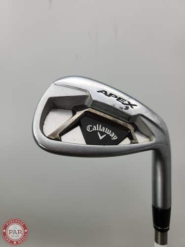 2019 CALLAWAY APEX 19 PITCHING WEDGE REG AEROTECH STEELFIBER FC90 35.25" GOOD