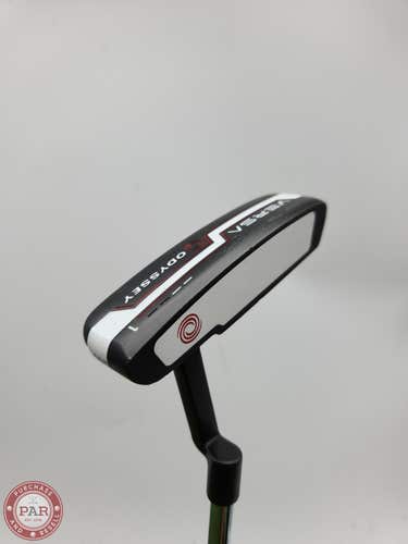 2013 ODYSSEY VERSA 1 WHITE BLACK WHITE PUTTER 34.5" GOOD