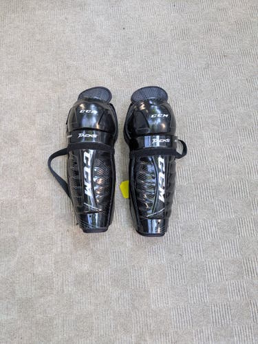 Junior CCM Tacks 9550 12" Shin Pads (Used)
