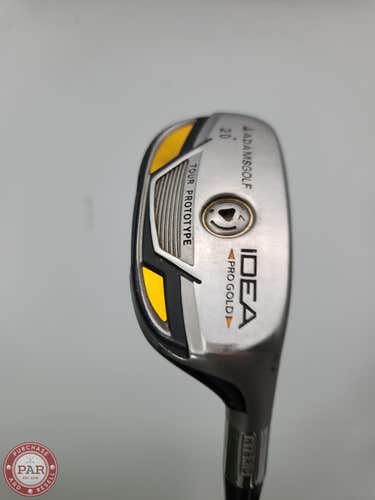 2008 ADAMS IDEA PRO GOLD 3 HYBRID 20* STIFF MITSU JAVLN FX H80 GOOD